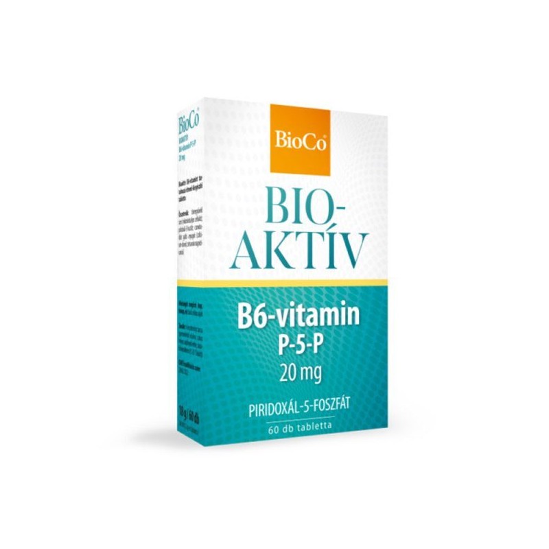 Bioco Vitamina bioactivă B6 -60buc.