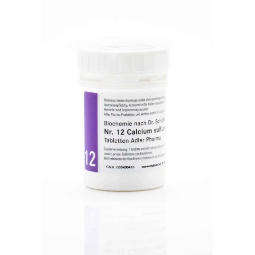 400 CPR. - NR.12 CALCIUM SULFURICUM D6