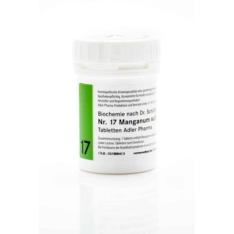 400CPR - NR.17 Manganum sulfuricum D12
