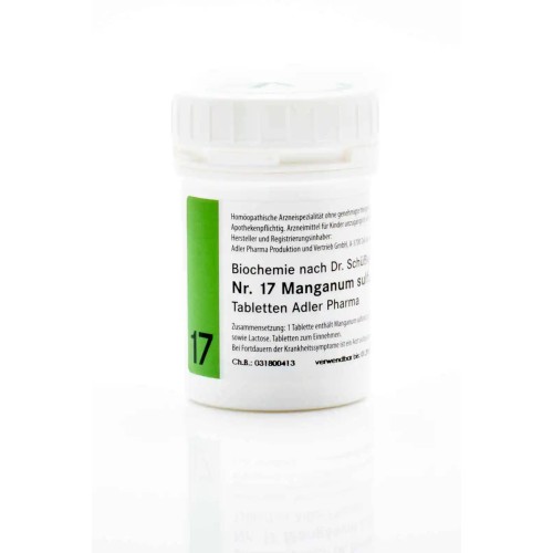 400CPR - NR.17 Manganum sulfuricum D12