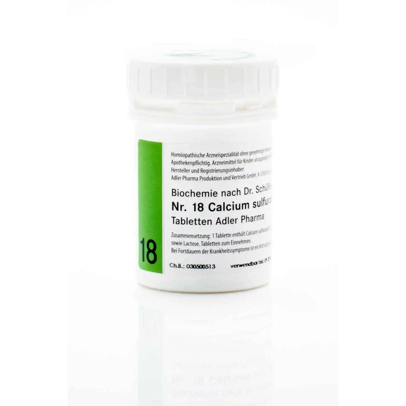 400 CPR - NR.18 - Calcium sulfuratum D12