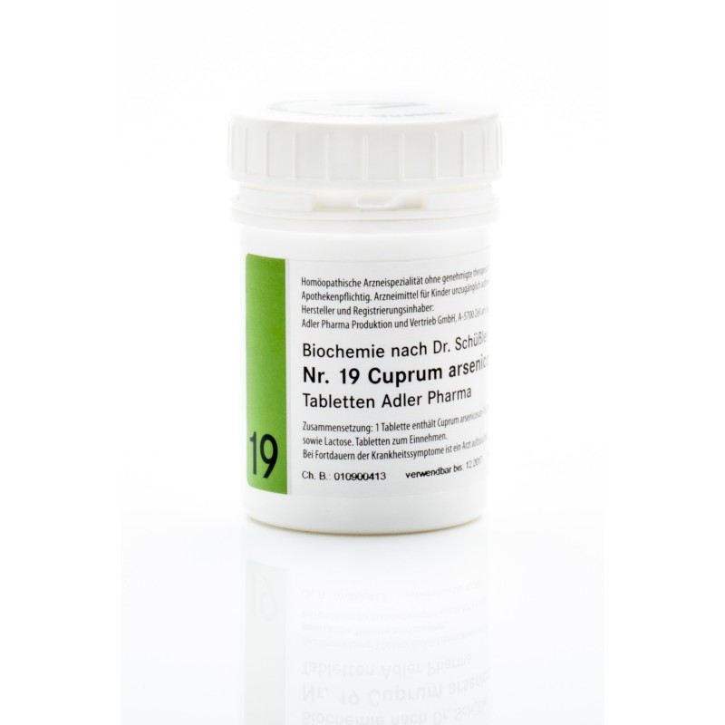 400 CPR - NR.19 - Cuprum arsenicosum D12
