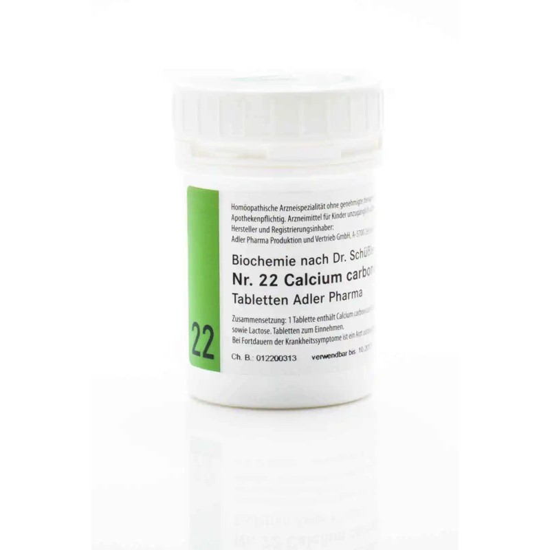 400 TAB - Nr. 22 – Calcium Carbonicum/Calciu Carbonic