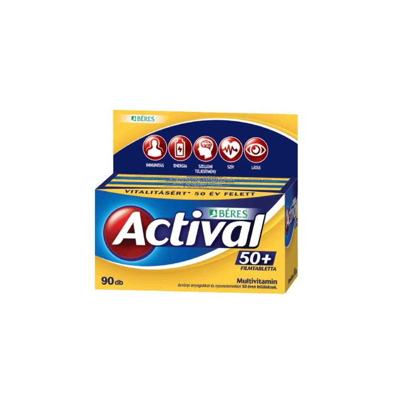 BERES Actival 50+ / 90buc.