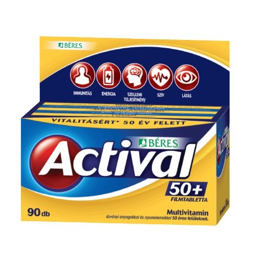 BERES Actival 50+ / 90buc.
