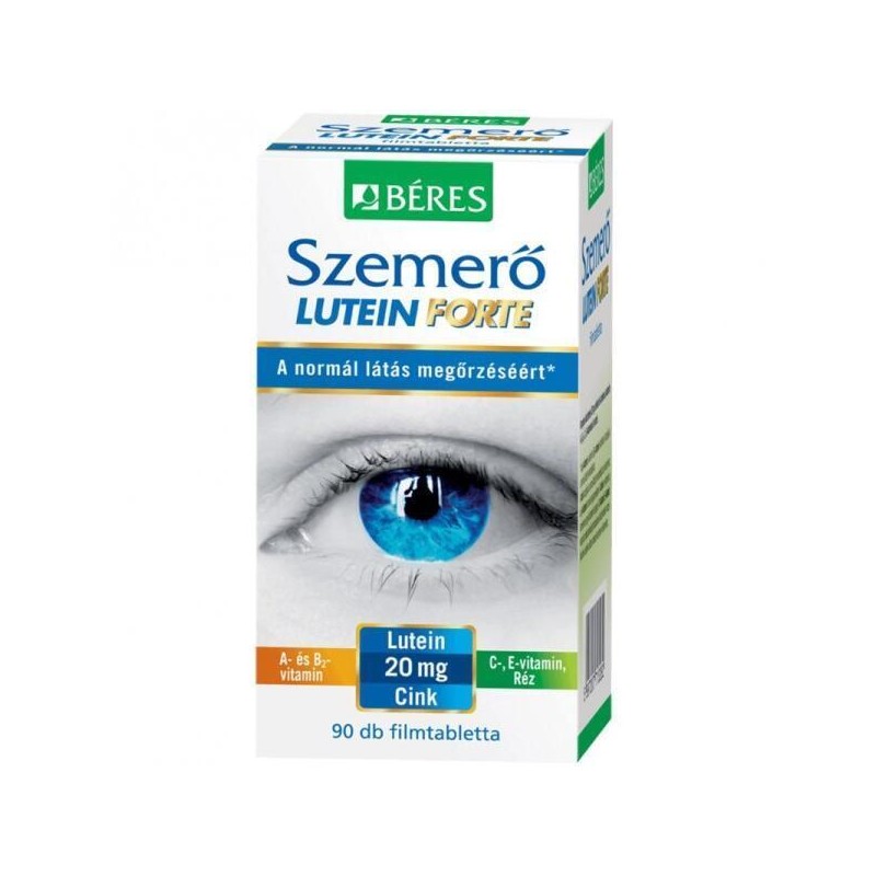 BERES Puterea ochilor Lutein forte comprimate-90buc.