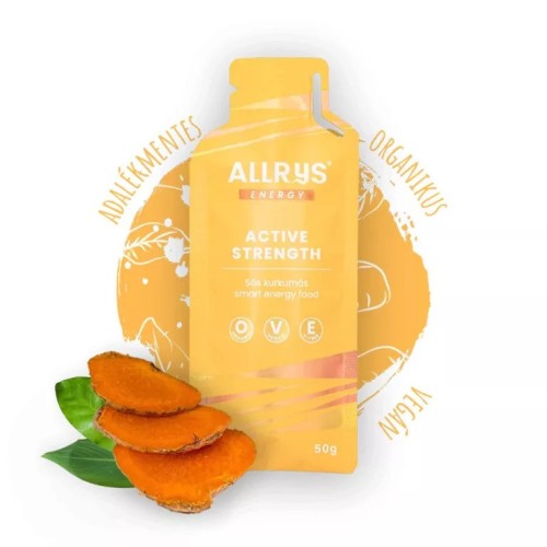 Allrys ACTIVE STRENGTH – cu sare si turmeric, 50g.x10buc.