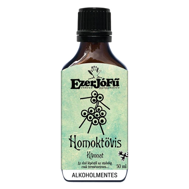 Homoktövis Kivonat (Hippophae rhamnoides) -50ml