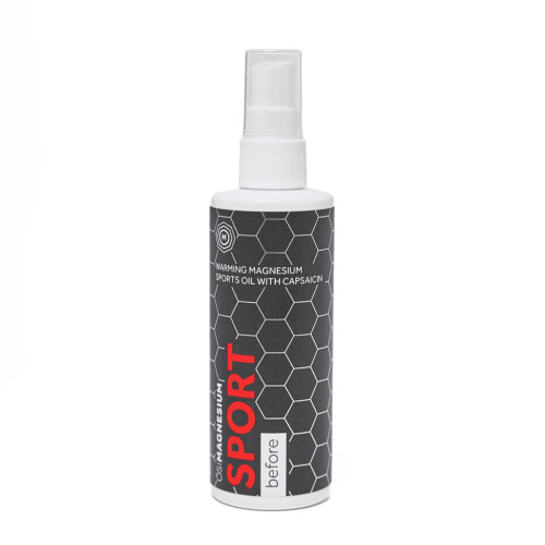 SPORT BEFORE – Bemelegítő magnézium testpermet - SPORT ELŐTT-125 ml