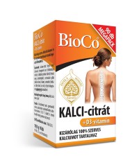 BioCo Calciu Organic + Vitamina D3, 350 mg cu 100 UI x 90 buc