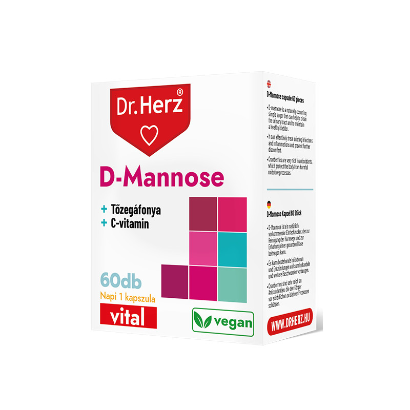 DR Herz D-Mannose capsule -60buc