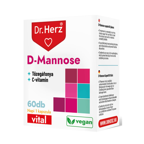 DR Herz D-Mannose kapszula -60db