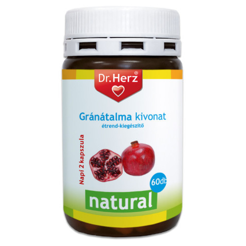 Dr. Herz Gránátalma Kivonat 500mg -60 db kapszula