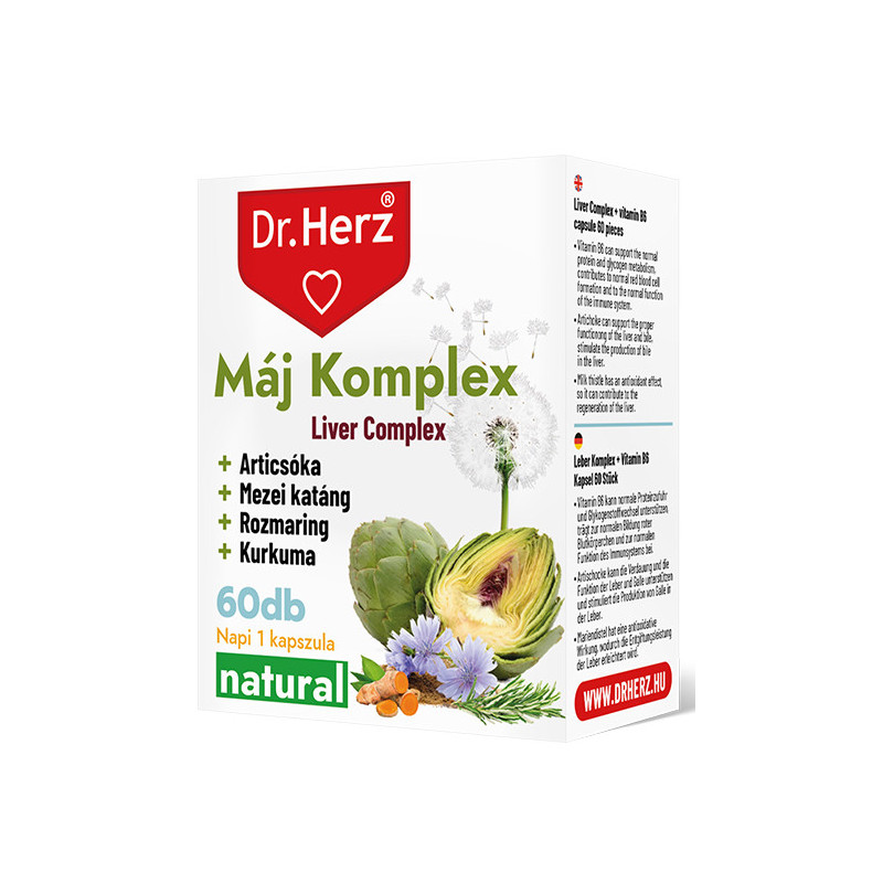 DR Herz Máj Komplex -60 db kapszula