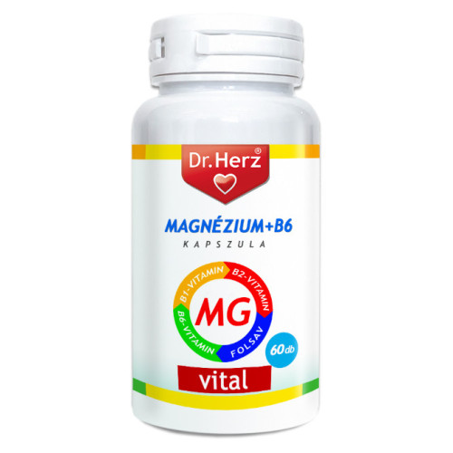 Dr. Herz Magneziu+B6 -60capsule