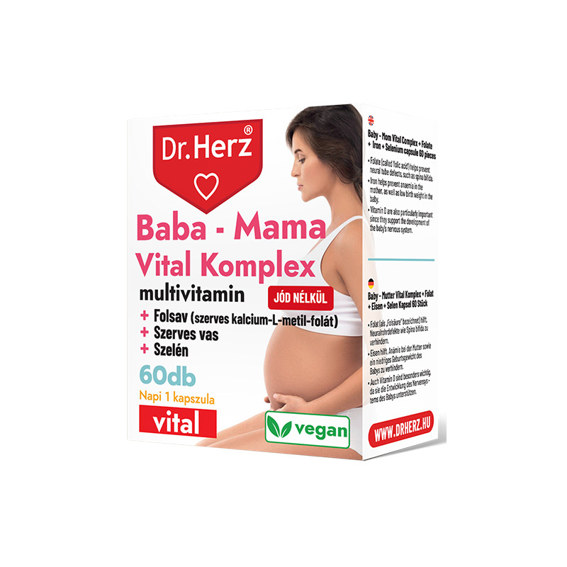 Dr. Herz Baba-Mama Vital Complex - 60 buc