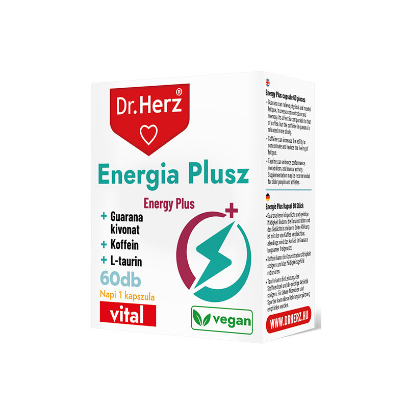 DR Herz Energia Plusz -60 db kapszula