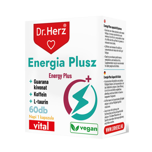DR Herz Energia Plusz -60 db kapszula