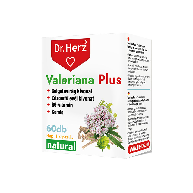 DR Herz Valeriana Plus -60 buc.