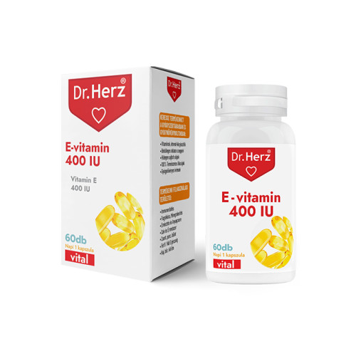 Dr. Herz E-vitamin 400IU -60db. lágyzselatin kapszula