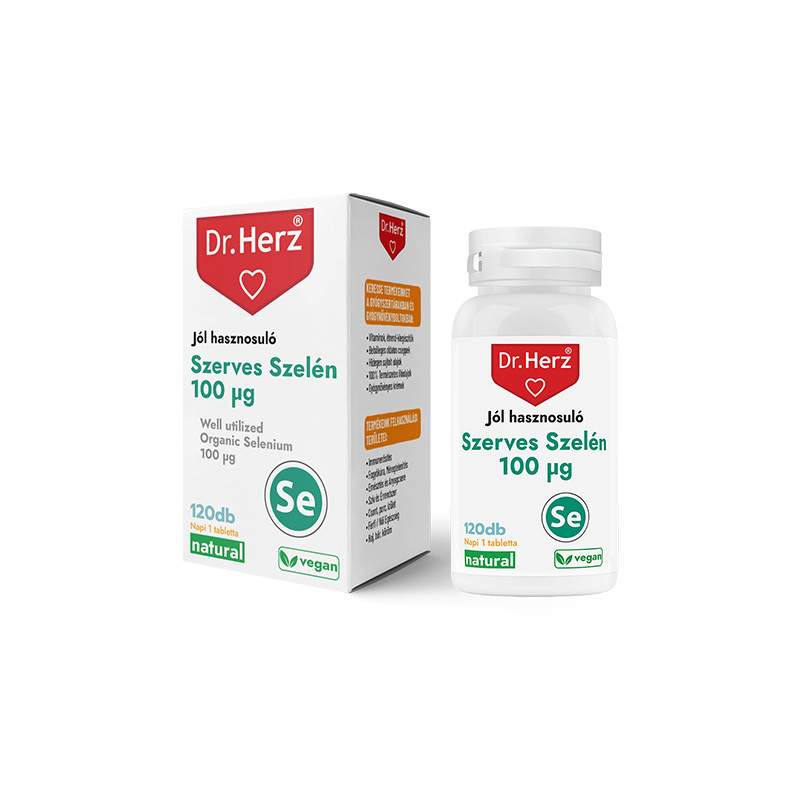 Dr. Herz Seleniu organic 100 µg -120buc. comprimat