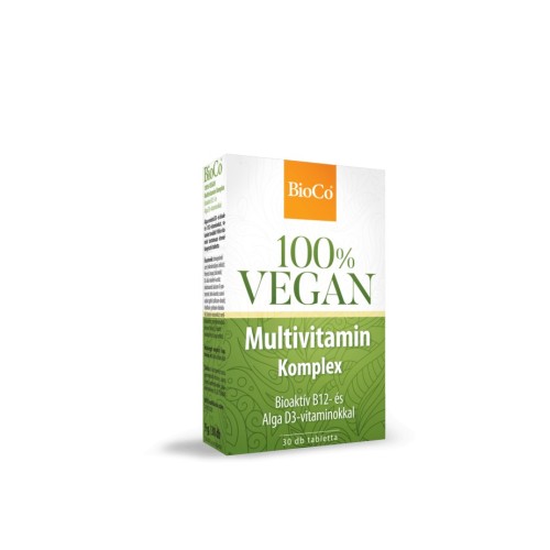 BioCo Complex Multivitamină 100% Vegana, 30 buc