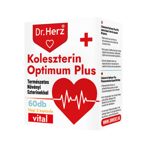 DR Herz Koleszterin Optimum Plus -60db. kapszula