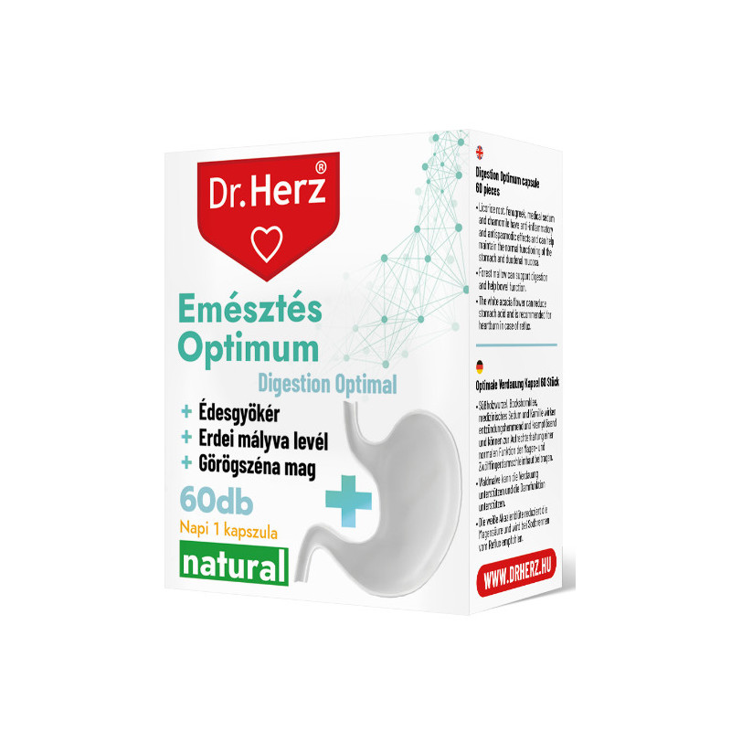 DR Herz Emésztés Optimum kapszula-60db.