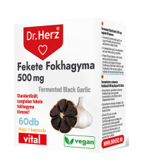 DR Herz Fekete Fokhagyma-...