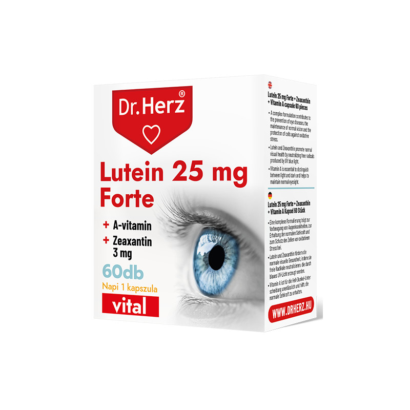 DR Herz Lutein  Forte 25 mg -60capsule