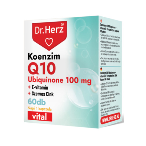 Dr. Herz Koenzim Q10 100 mg -60db kapszula