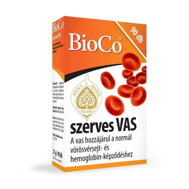 BioCo Fier Organic 14 mg -90buc.