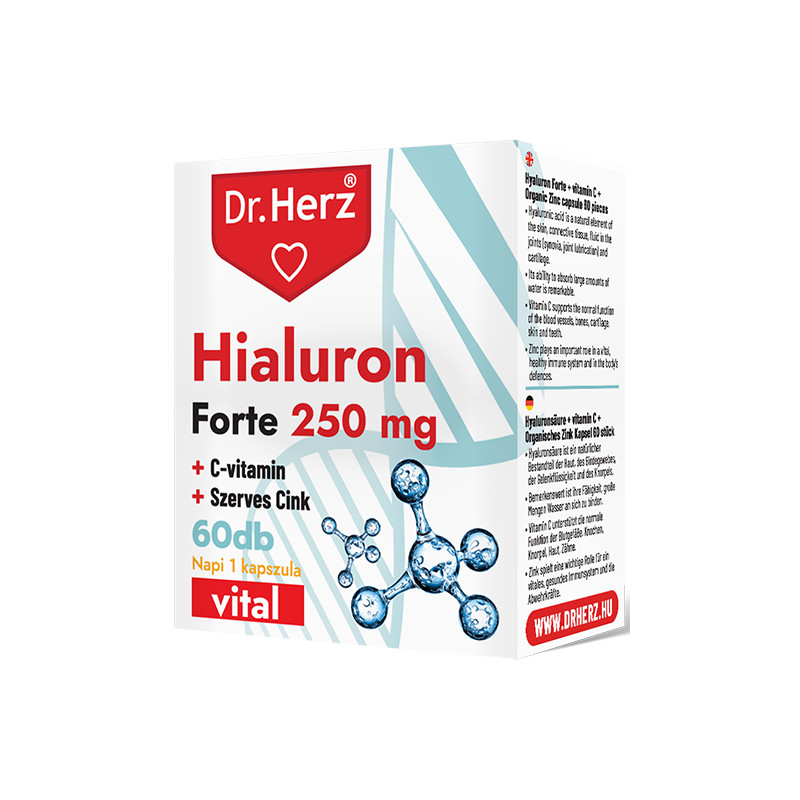 Dr. Herz Hialuron Forte 250 mg -60db kapszula