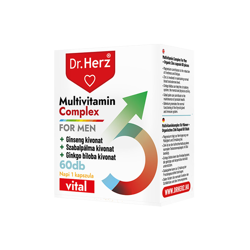 DR Herz Multivitamine pentru bărbați -60capsule
