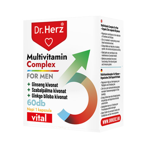 DR Herz Multivitamine pentru bărbați -60capsule