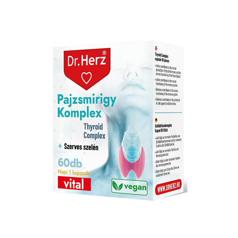 Dr. Herz Complex pentru Tiroidă – 60capsule