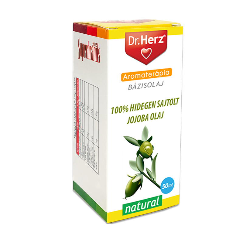 Dr. Herz Jojobaolaj 100% hidegen sajtolt -50ml
