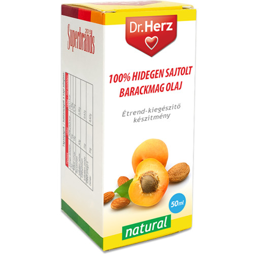 Dr. Herz Barackmag olaj 100% hidegen sajtolt -50ml
