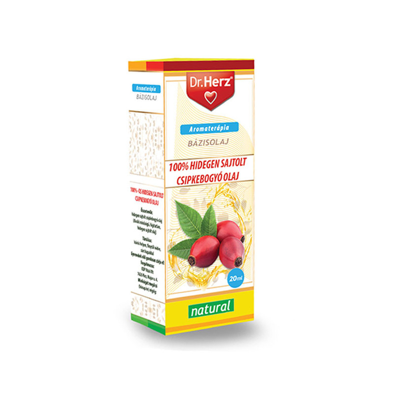 Dr. Herz Csipkebogyó olaj 100% hidegen sajtolt -20ml
