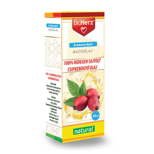 Dr. Herz Csipkebogyó olaj 100% hidegen sajtolt -20ml