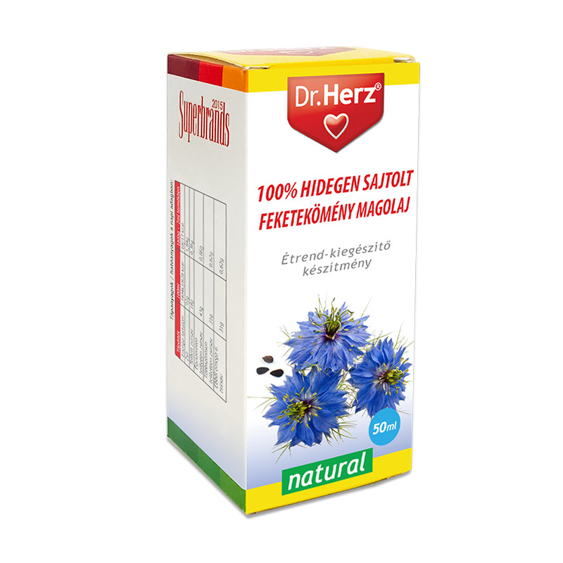 Dr. Herz Ulei din Semințe de Chimen Negru 100% Presat la Rece –50ml