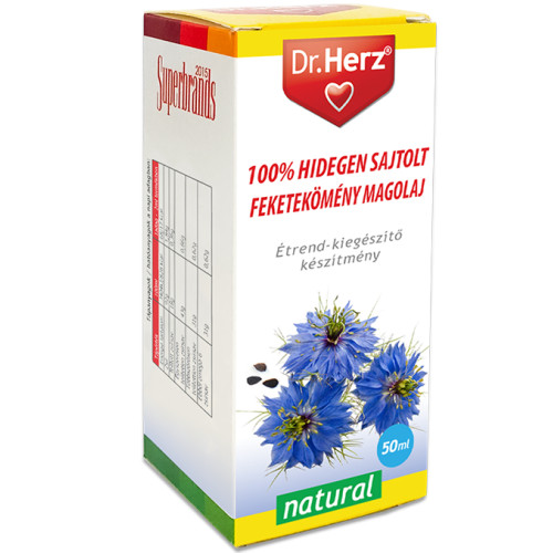 Dr. Herz Ulei din Semințe de Chimen Negru 100% Presat la Rece –50ml