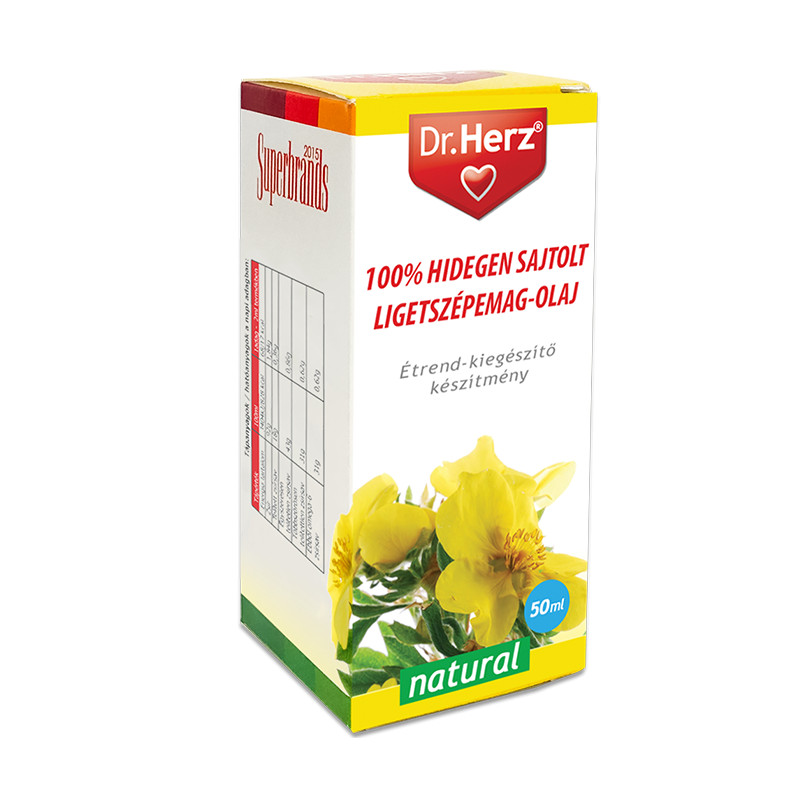 Dr. Herz Ulei din Semințe de Luminiță de Seară 100% Presat la Rece –50ml
