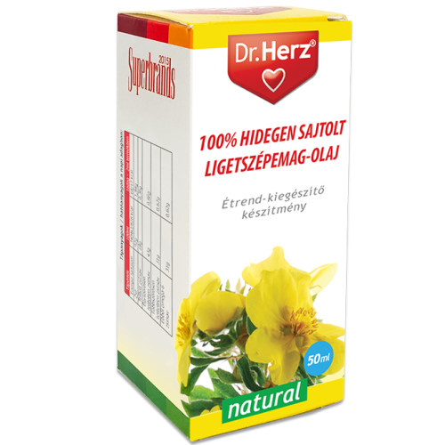 Dr. Herz Ulei din Semințe de Luminiță de Seară 100% Presat la Rece –50ml