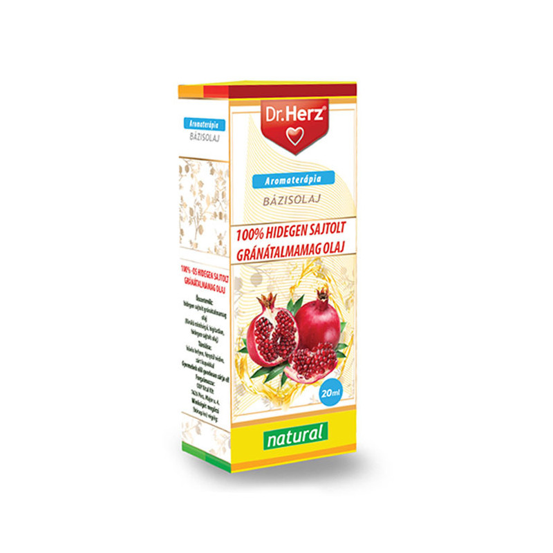 Dr. Herz Ulei de Semințe de Rodie 100% Presat la Rece –20ml