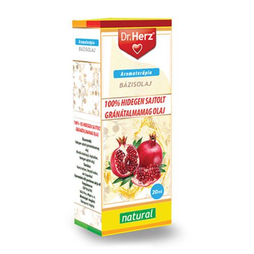 Dr. Herz Ulei de Semințe de Rodie 100% Presat la Rece –20ml