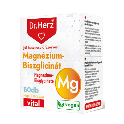 Dr. Herz Magneziu-Bisglicinat –60capsule