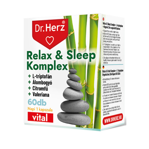 Dr. Herz Relax & Sleep Komplex -60kapszula