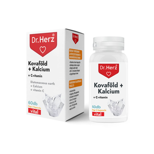 Dr. Herz Diatomit + Calciu + Vitamina C –60capsule