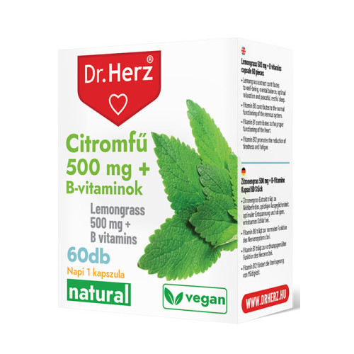 Dr. Herz Roiniță 500 mg + Vitamine B –60capsule